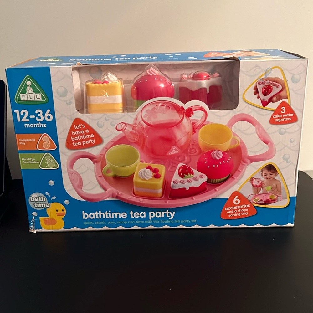 Bathtime Tea Party. 12-36 months